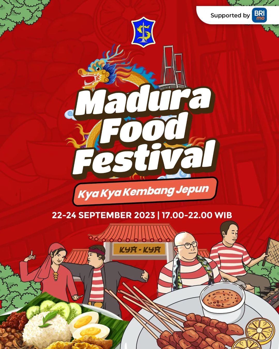 Madura Food Festival, Event Kuliner Perpaduan Madura dan Etnis Tionghoa Pertama Kali di Surabaya