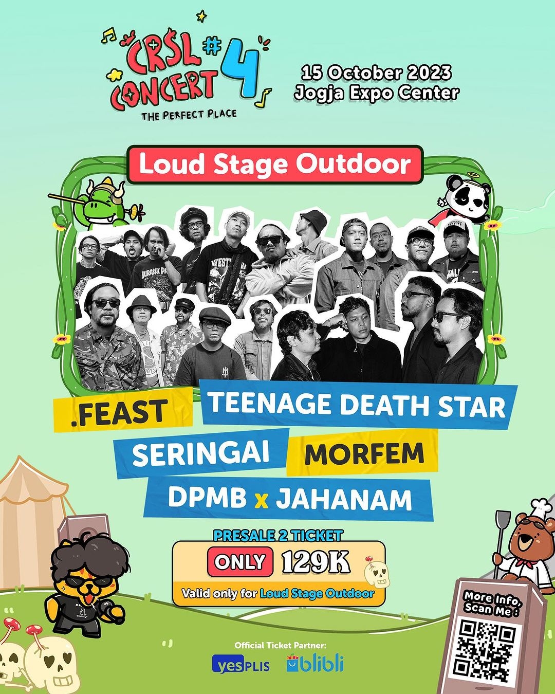 Ingin Merasakan Pengalaman Konser yang Berbeda, Jangan Lupa Ikuti CRSL Concert 4