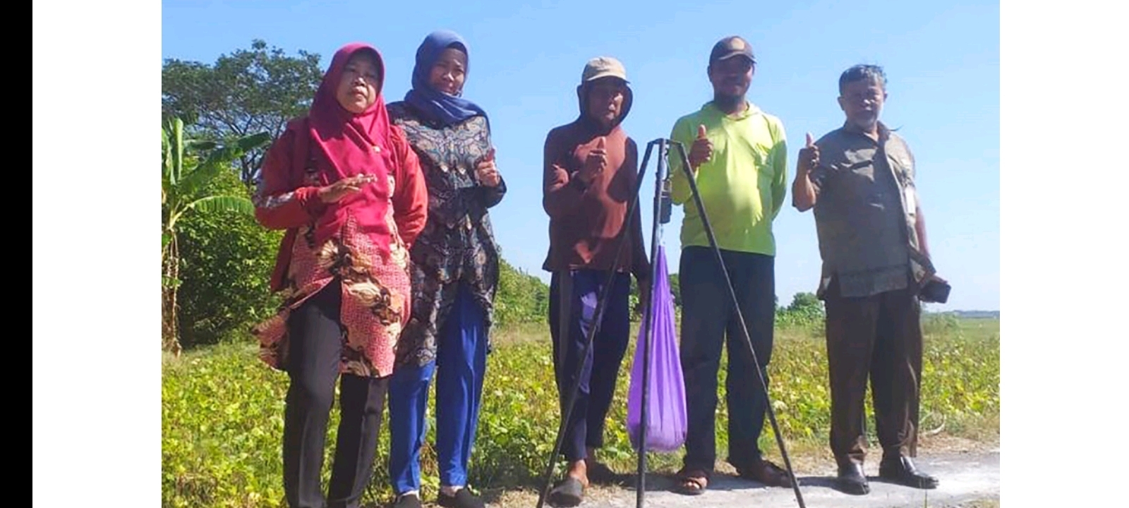 Gunakan Biosaka, Hasil Panen Ubinan Kacang Hijau Poktan Tani Maju Kerangkulon Luar Biasa
