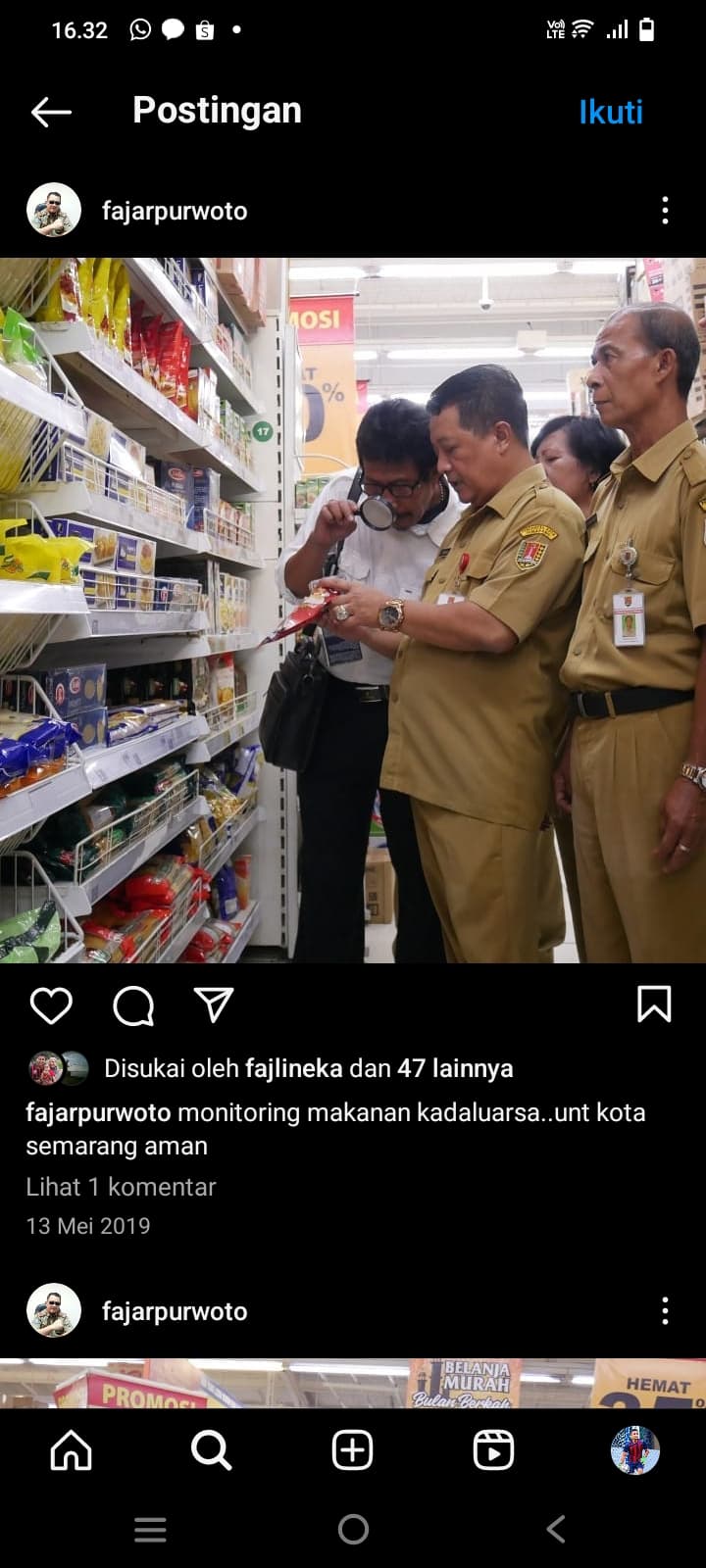 Tekan Harga Beras, Disdag Kota Semarang Akan Lakukan Oprasi Pasar