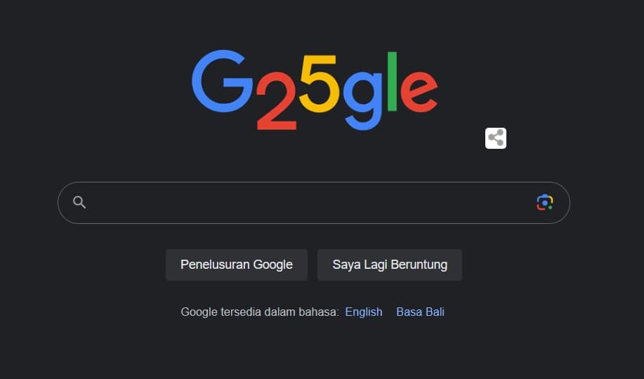 Rayakan Ulang Tahun ke-25, Berikut Transformasi Logo Google dari Tahun ke Tahun