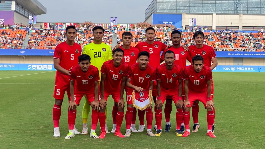 Jadwal Siaran Langsung Live Streaming Uzbekistan vs Indonesia, Asian Games 2023 Prediksi Skor Sore Ini