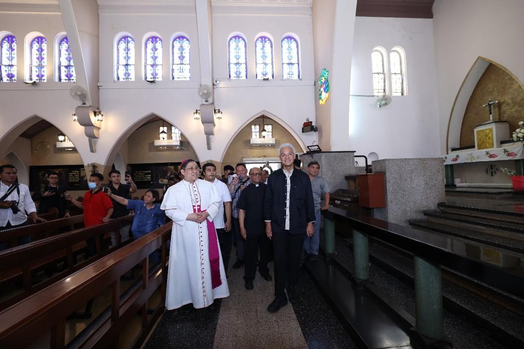 Ganjar Silaturahmi dengan Keuskupan Agung Malang