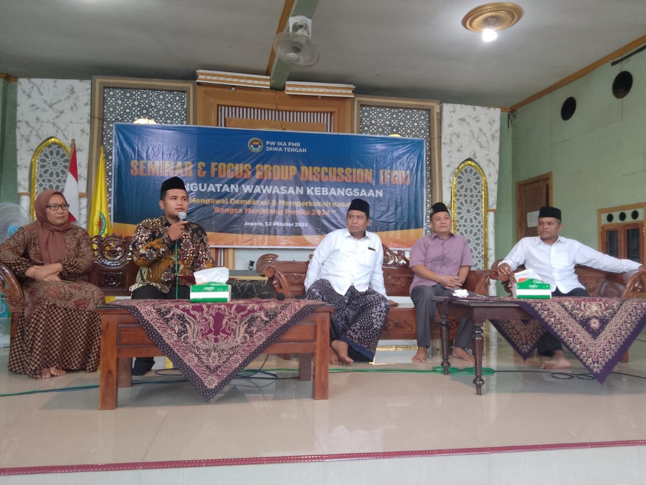 Jelang Hari Santri, PW IKA PMII Jateng Ajak Santri Jepara Perkuat Wawasan Kebangsaan