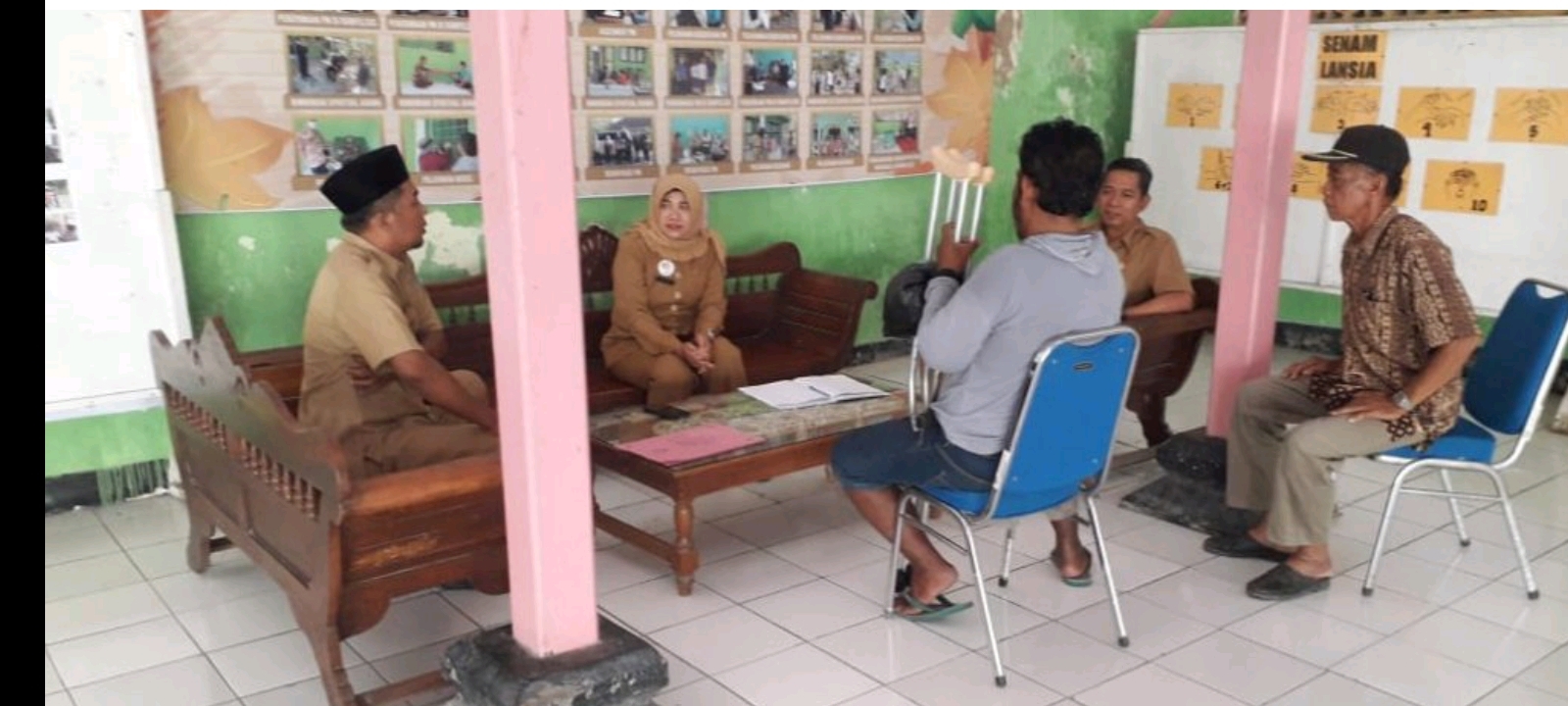 Pasangan PGOT Mendapatkan Pembinaan di Rumpelsos Dinsos Demak