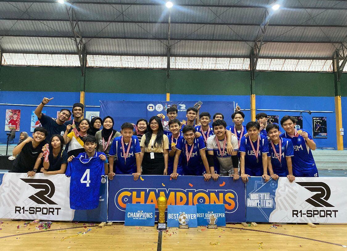 Tim Futsal USM Raih Juara dalam Dinus Futsal Competition