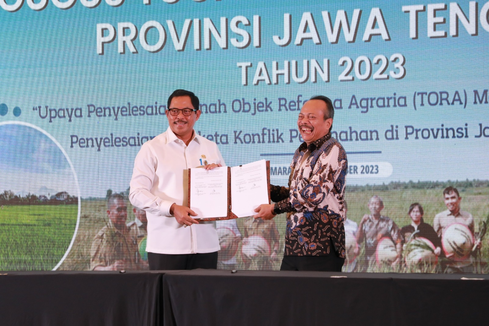 Gugus Tugas Reforma Agraria Jateng Selesaikan Berbagai Sengketa Tanah, Termasuk Kasus Kampung Laut Cilacap