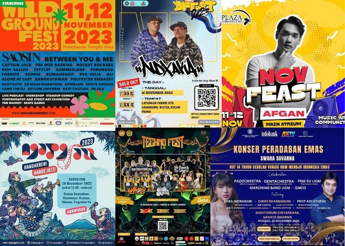 Berikut Daftar Event Menarik di Yogyakarta Selama Bulan November 2023