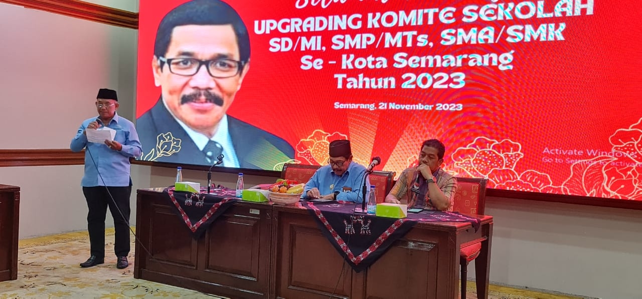 Peran Komite Sekolah Terus Ditingkatkan Agar Kualitas Pendidikan di Kota Semarang Semakin Baik