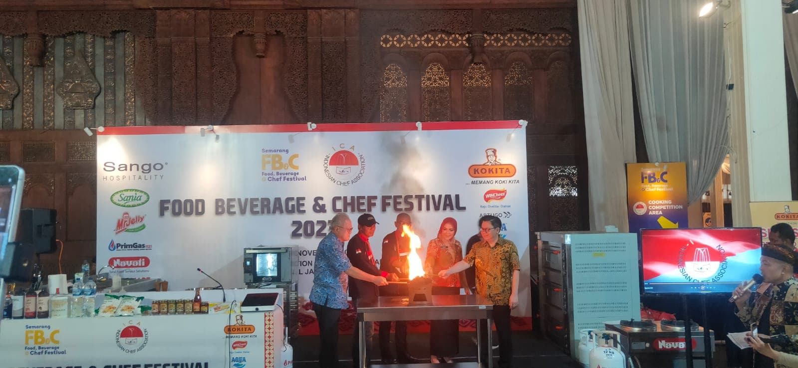 Food Beverage And Cheff Festival 2023, Industri Makanan Menyumbangkan Kontribusi Ekonomi Sangat Tinggi Bagi Jateng