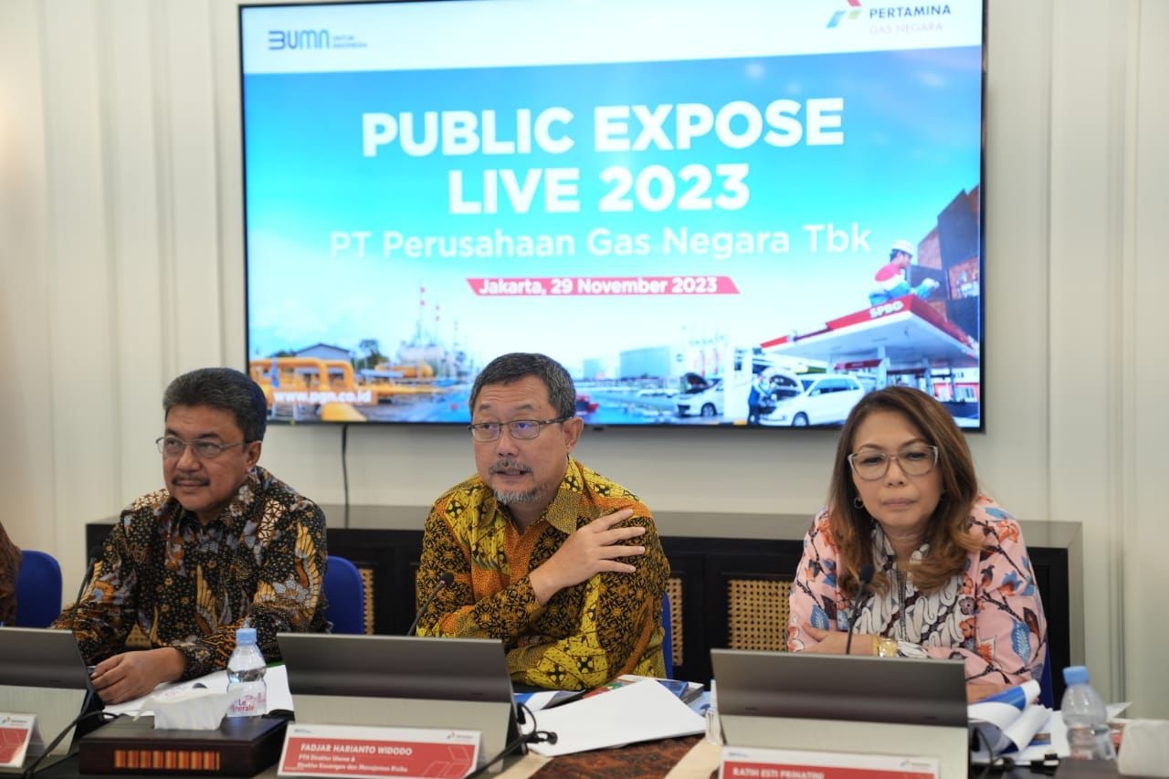 Public Expose 2023, Ini Capaian Kinerja dan Upaya Strategis PGN dalam Pengelolaan Gas Bumi Nasional