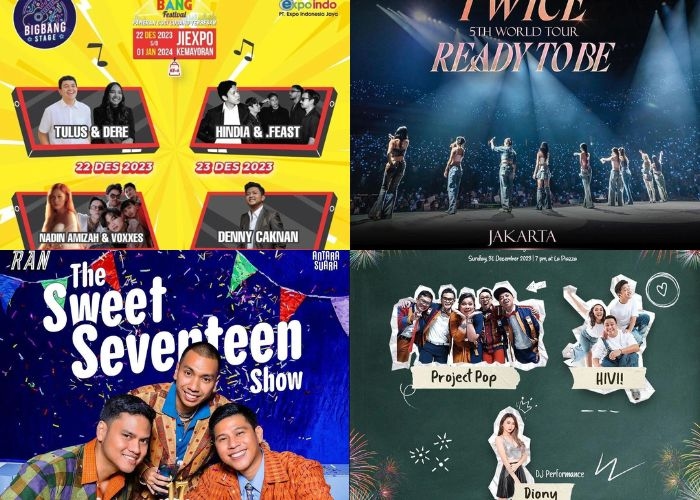 Rangkuman Event Jakarta Desember 2023: Hibur Diri dengan Serangkaian Festival dan Konser Musik