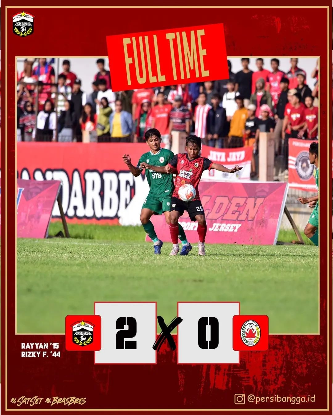 Persibangga Purbalingga Taklukan Persik Kendal 2-0