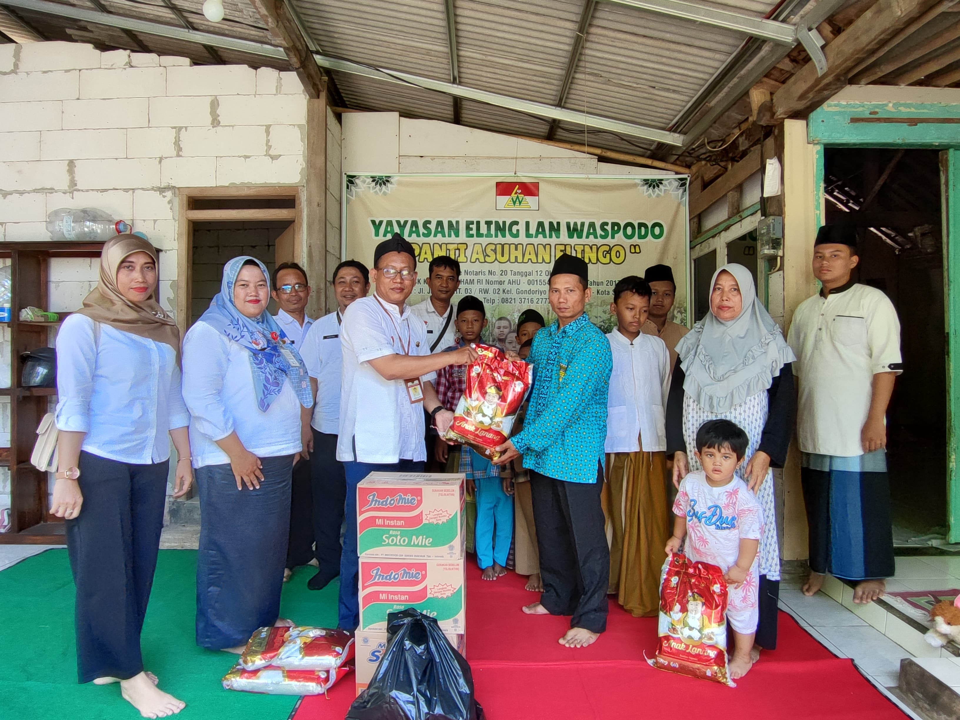 ASN PPPK Kota Semarang Lakukan Iuran Untuk Bakti Sosial di Panti Asuhan Eling Lan Waspodo Ngaliyan