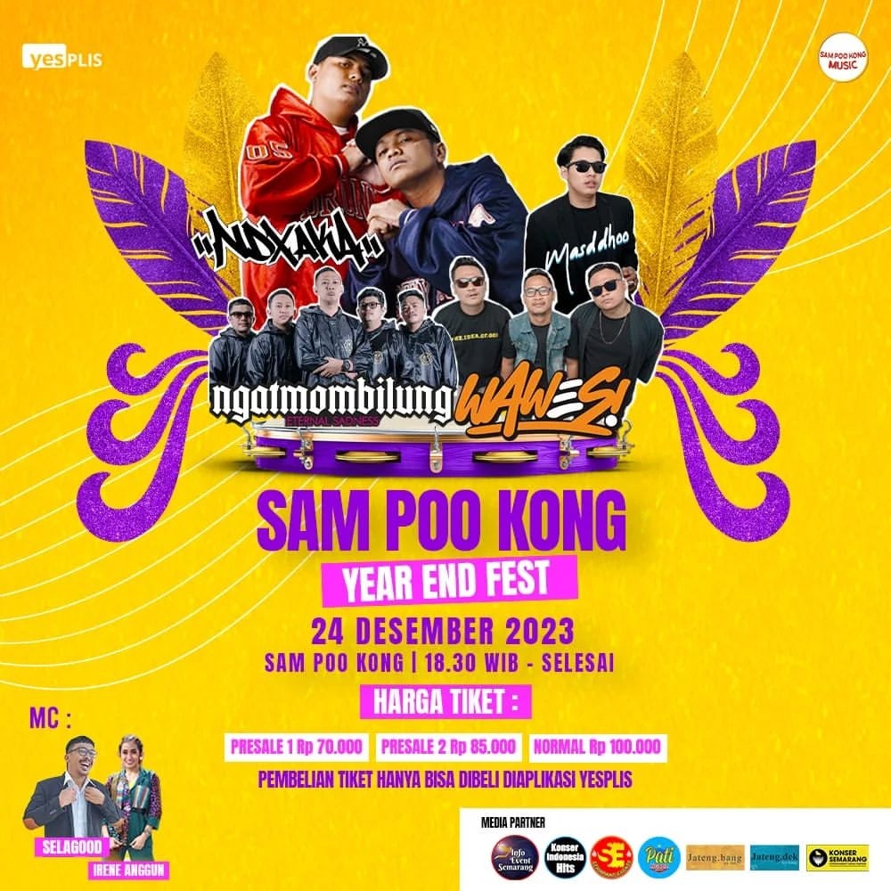 Pengumuman Resmi: Perubahan Tanggal Pelaksanaan Acara Sam Poo Kong Year End Fest dan Proses Refund