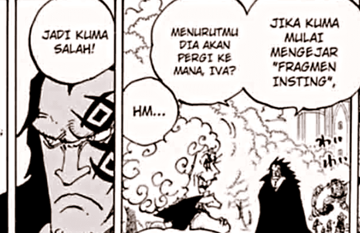 5 Rahasia yang Diungkap Eiichiro Oda di One Piece Chapter 1103, Misi Kuma Sebenarnya Mencari Fragmen Insting