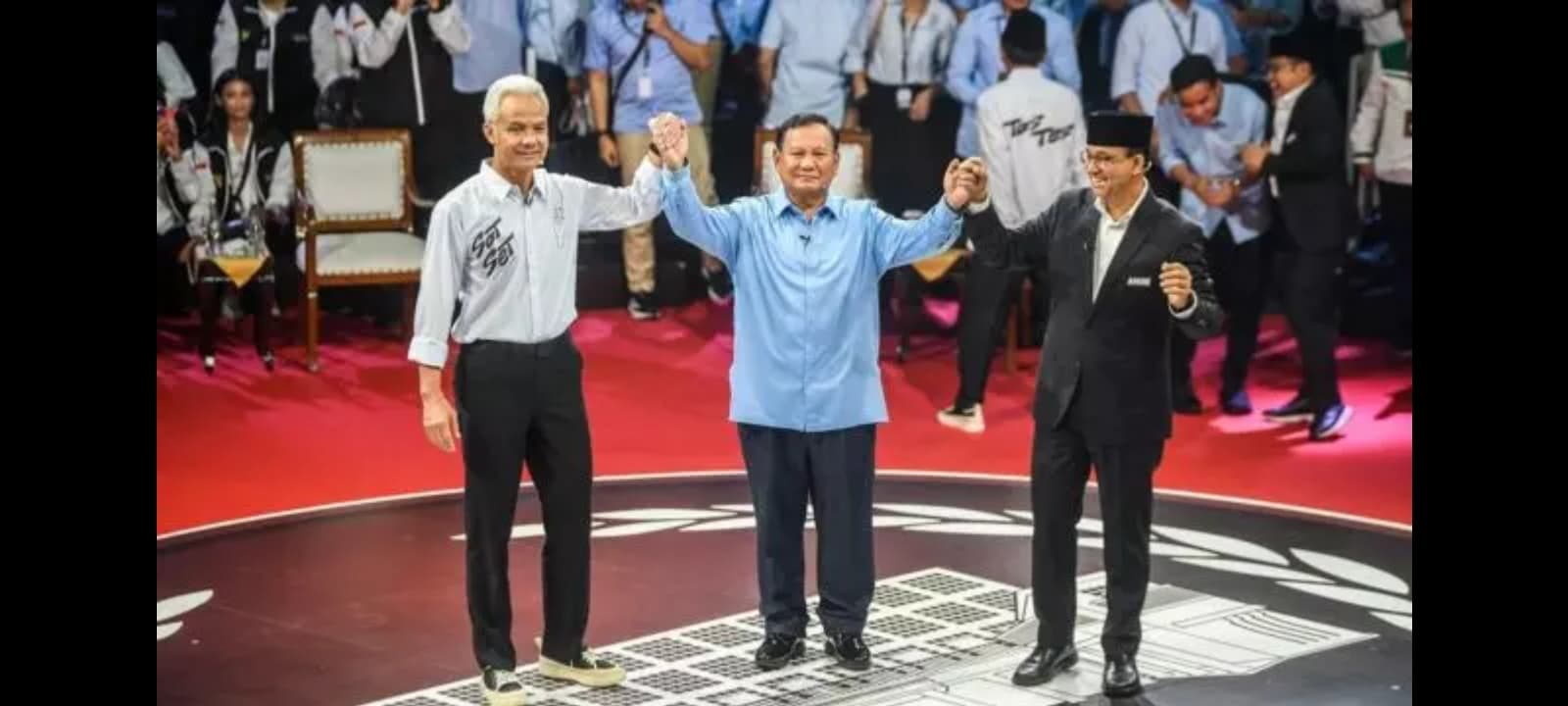 Serunya Debat Capres Babak ke 3, Anies Serang Prabowo, Ganjar Tampil Tenang, Prabowo Bisa Menerima Kritik