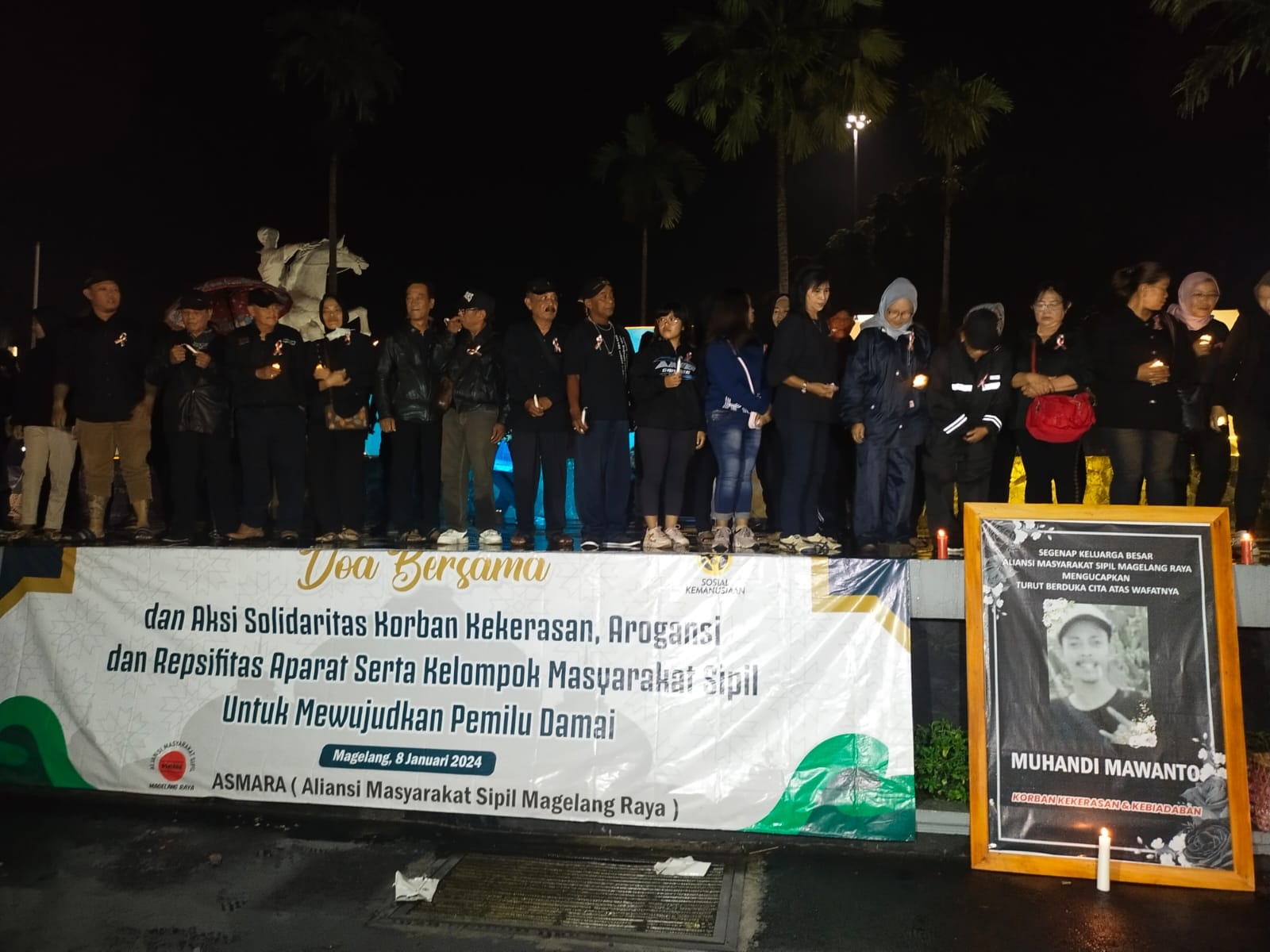 ASMARA Tuntut Aparat Penegak Hukum Adili Oknum TNI dan Relawan Yang Melakukan Kekerasan Hingga Korban Meninggal