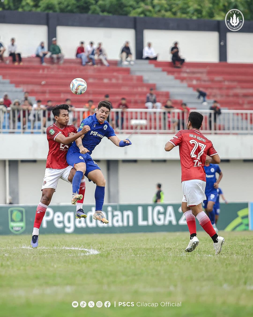 PSCS Cilacap - Persekat Tegal Adu H2H Selisih Gol, Jika Persipura Meraih Kemenangan di Laga Terakhir Liga 2 Degradasi