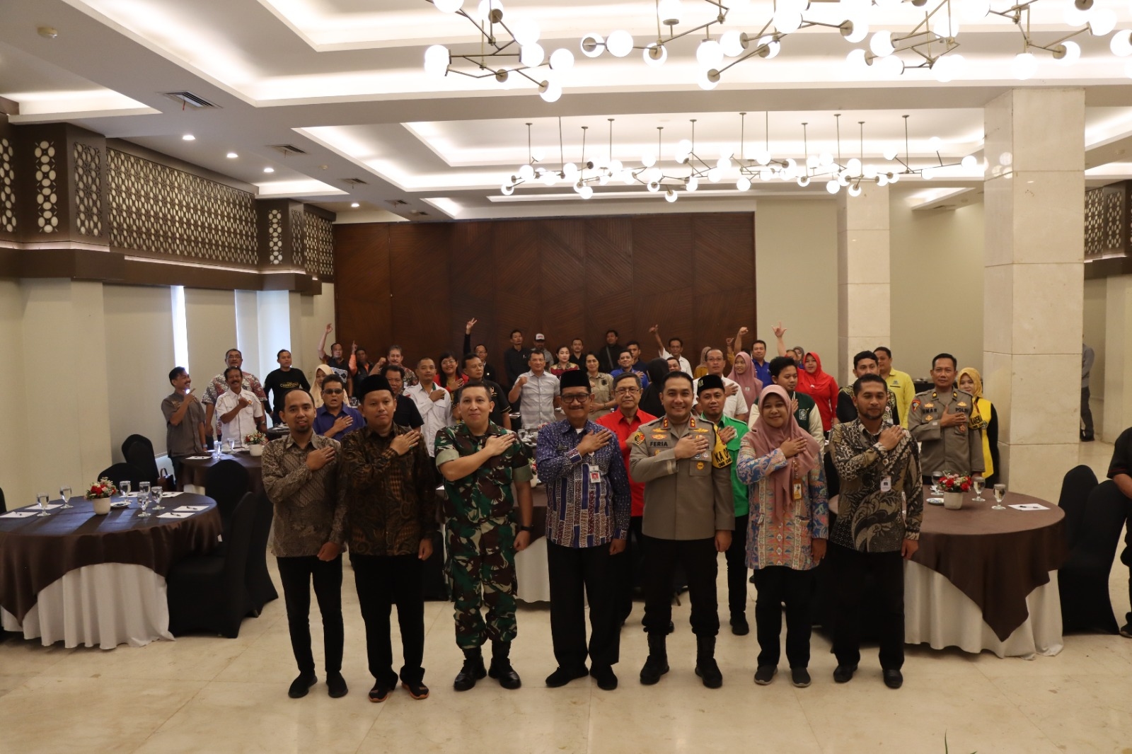 Parpol, Relawan, dan Tim Sukses Lakukan Deklarasi Anti Knalpot Brong Dalam Kampanye Pemilu 2024