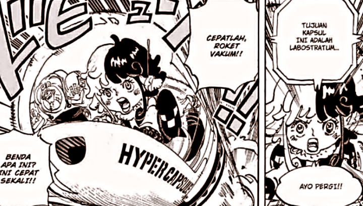 One Piece Chapter 1105: Apa Itu Hyper Capsule? Kendaraan yang Dipakai Kru Mugiwara untuk Kabur dari Buster Call