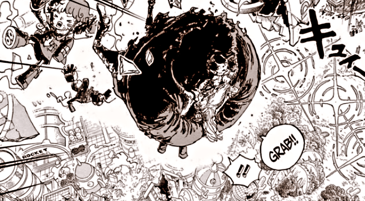 Review One Piece Chapter 1105: Buster Call Mulai Dilancarkan, Vegapunk dan Kru Mugiwara Dalam Kondisi Terdesak