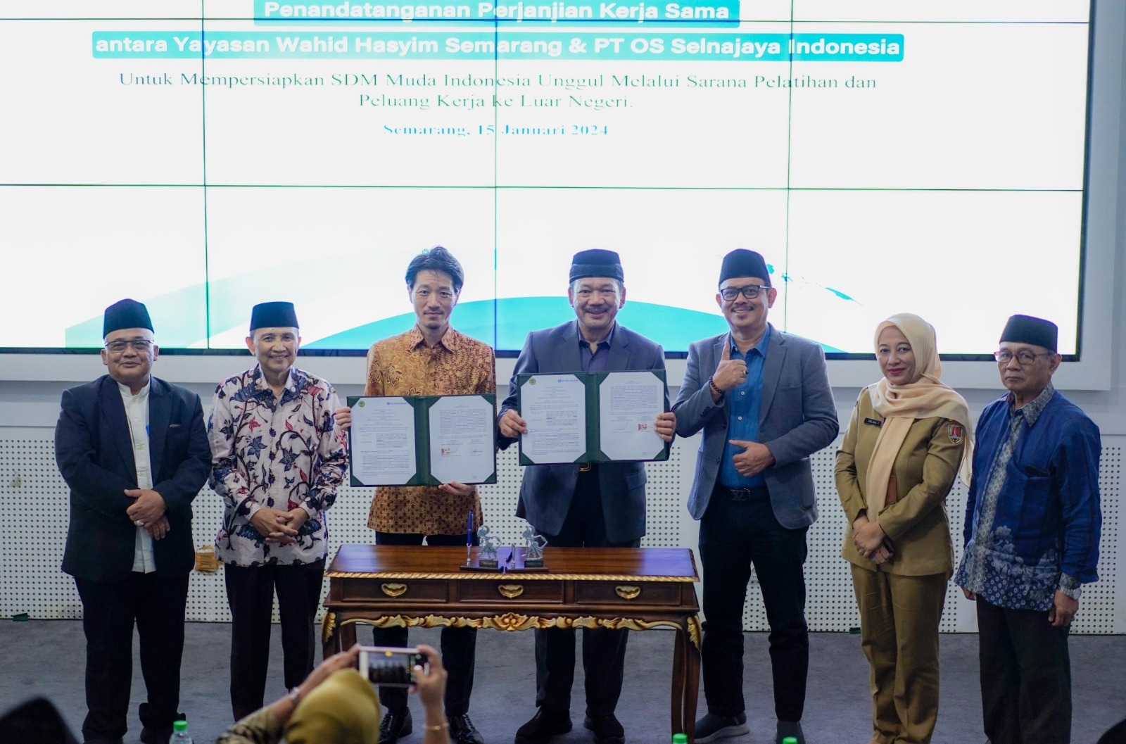 Unwahas Teken MoU dengan Perusahaan Jepang, Siap Cetak Tenaga Kerja yang Berkualitas