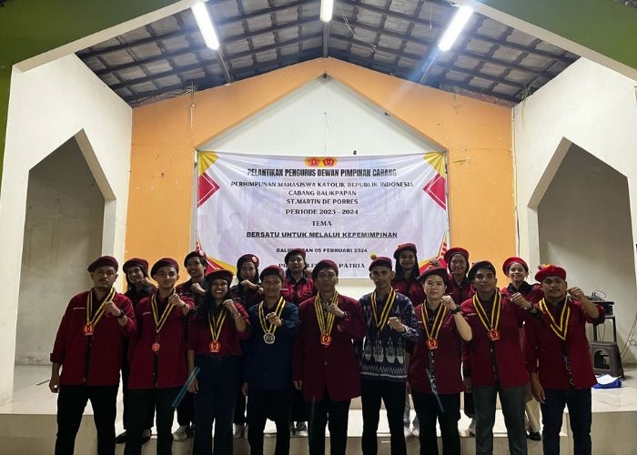 Pelantikan Dewan Pimpinan Cabang PMKRI Cabang Balikpapan St. Martin De Porres dan Visi Misi ke Depan