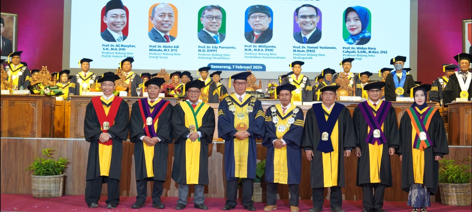 UNNES Kembali Angkat Guru Besar, Bukti Konkret Akselerasi Kualitas Pendidikan