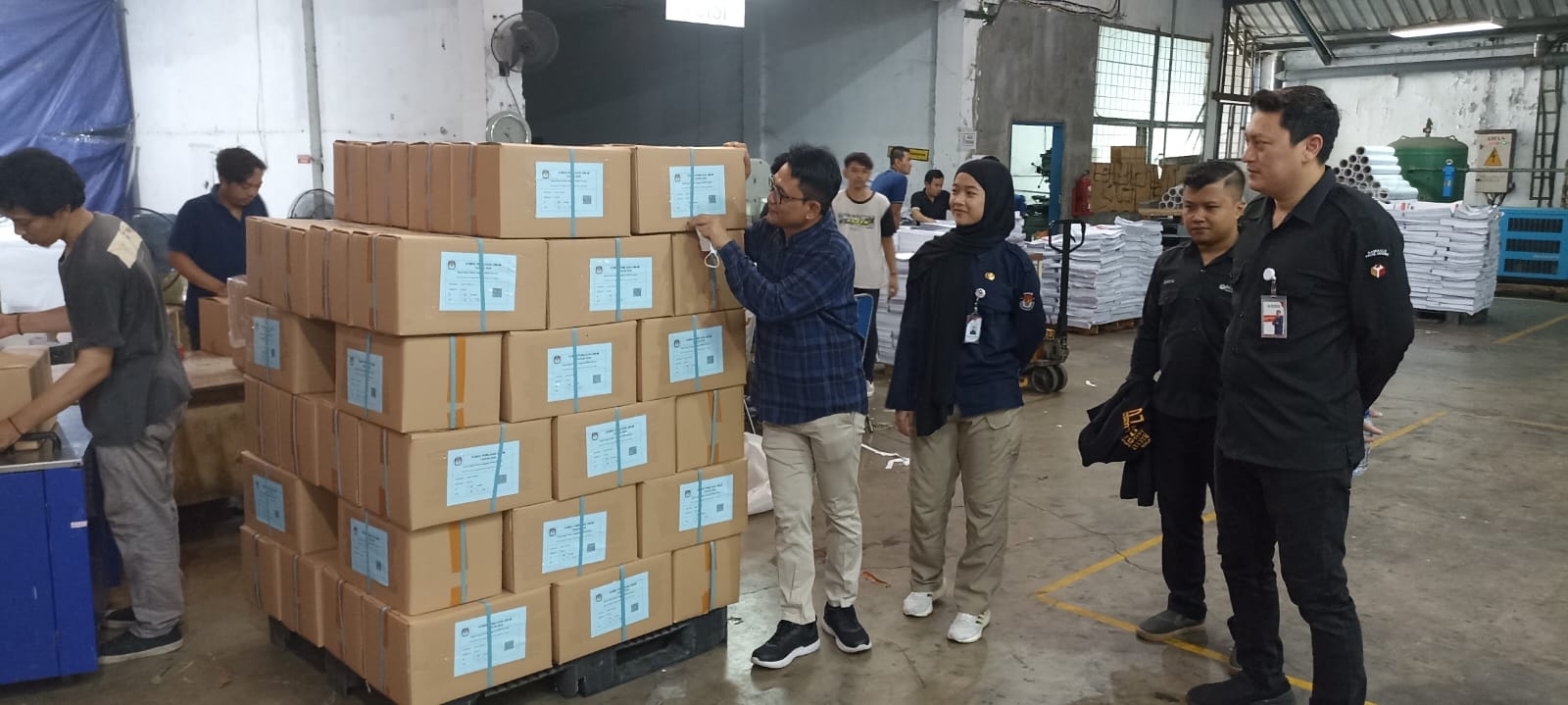 Bawaslu Jateng Lakukan 418 Pengawasan Melekat dan 27 Pencegahan Pelanggaran Pengadaan Logistik Pemilu