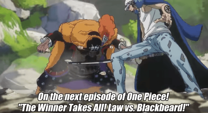 Spoiler One Piece Episode 1093: Duel Epic Trafalgar Law Vs Kurohige Demi Road Poneglyph Terakhir