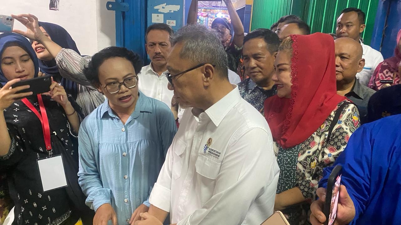 Cek Stok dan Harga Beras di Pasar Bulu, Mendag Jelaskan Penyebab Kenaikan Harga Pangan