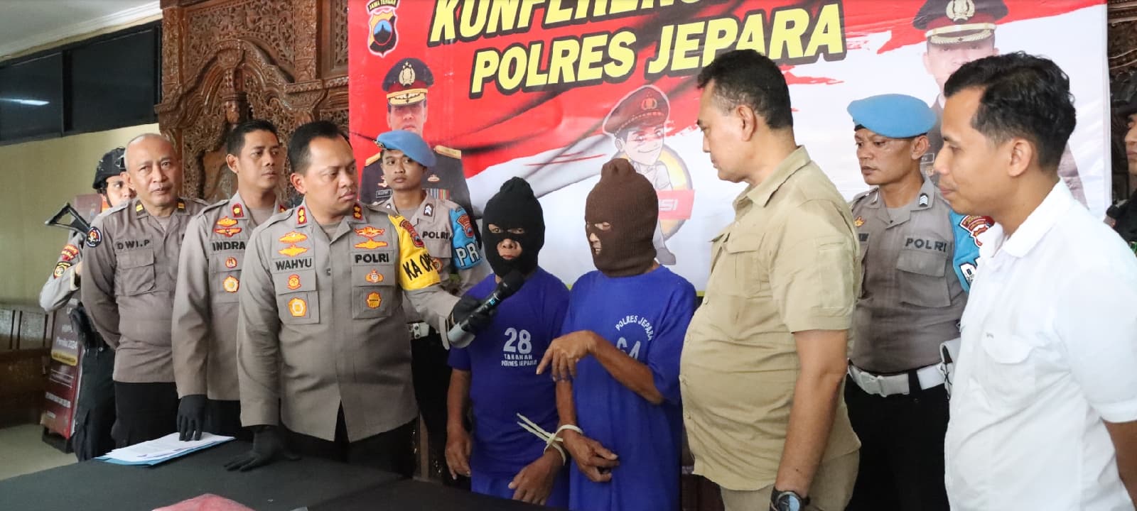 Polres Jepara Ungkap Dua Kasus Rudapaksa dengan Korban Anak di Bawah Umur, Tercatat Kasus Terus Meningkat