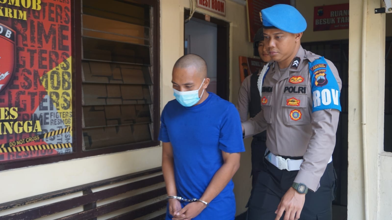 Polres Purworejo Tangkap Seorang Pria Pengedar Narkoba di Kontrakan Temannya