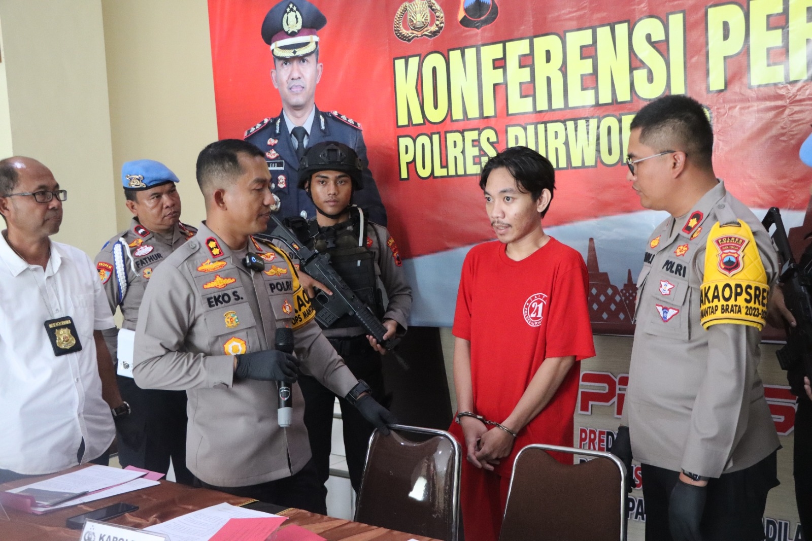 Polsek Rembang Purbalingga Ringkus Residivis Kasus Penggelapan Mobil