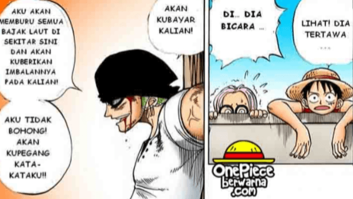 Flashback One Piece Chapter 3: Awal Pertemuan Luffy dan Zoro