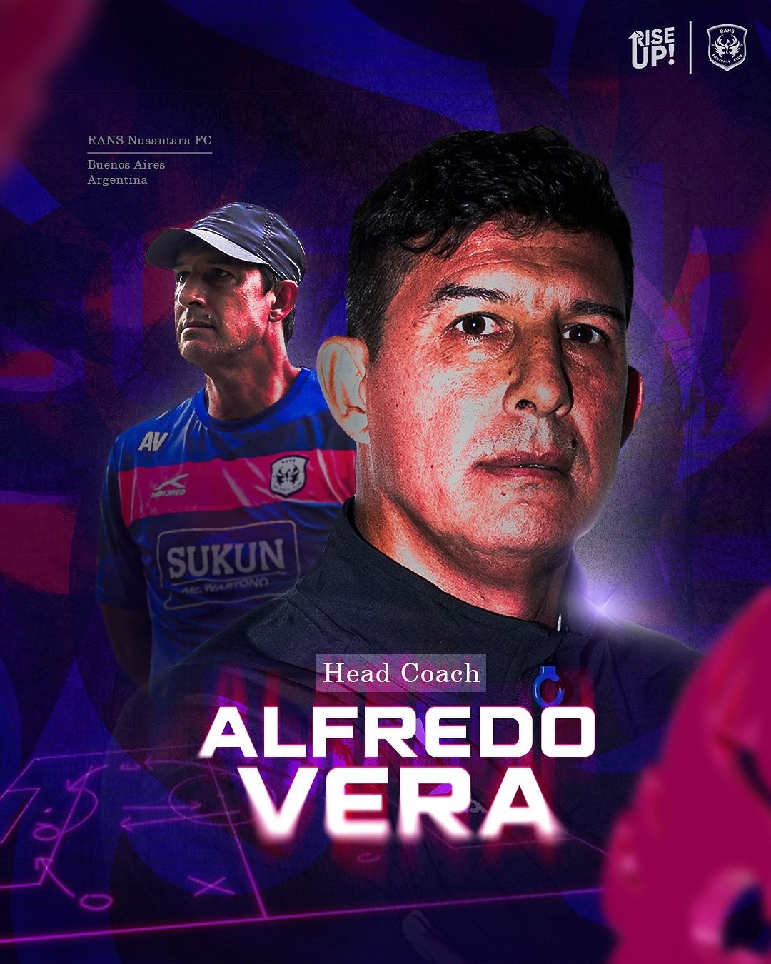 RANS FC Umumkan Alfredo Vera Sebagai Pelatih Baru
