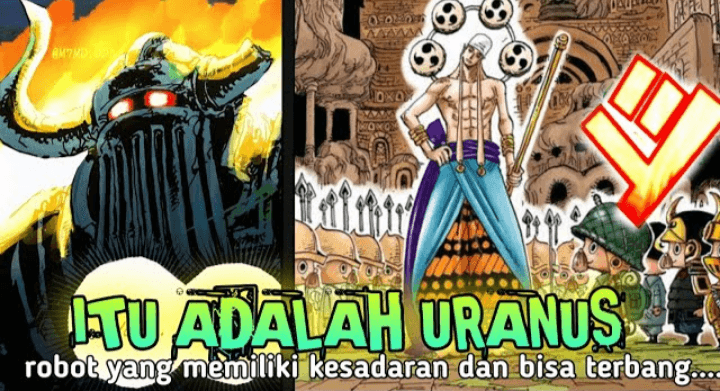 Spoiler One Piece 1112: God Enel Turun Ke Bumi Buktikan Kalau Robot Kuno Ternyata Uranus