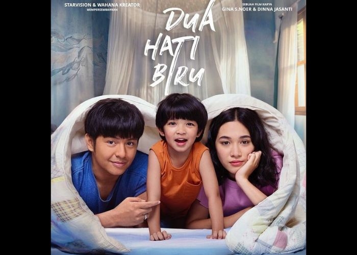 Sinopsis Film Dua Hati Biru: Sebuah Kisah Perjalanan Keluarga yang Penuh dengan Konflik