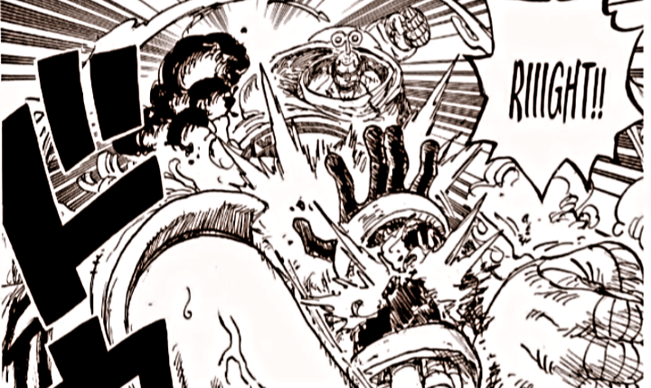 Franky Berhasil Menghajar Wakil Admiral Angkatan Laut di One Piece Chapter 1112