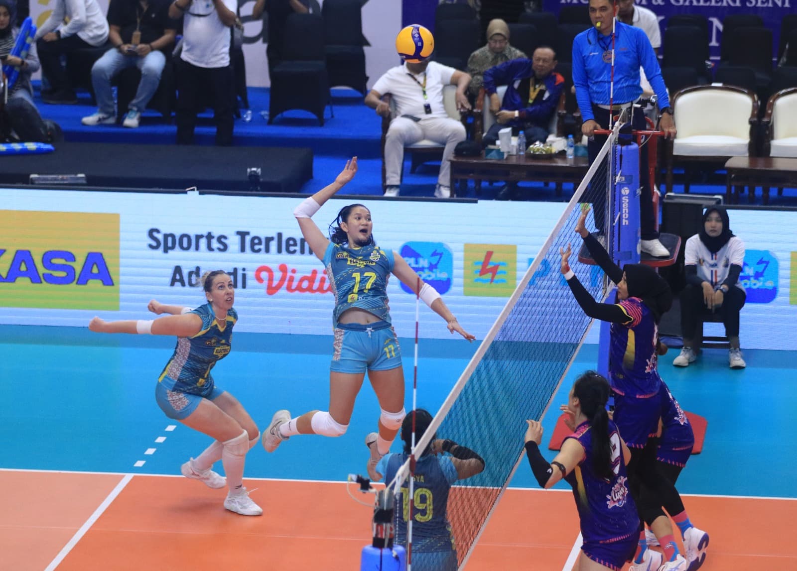 Popsivo Mulai Langkah Manis, Kalahkan Petrokimia dalam Laga PLN Mobile Proliga 2024