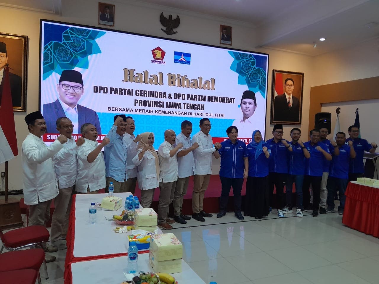 Gerindra-Demokrat Bersatu Hadapi Pilgub Jateng, Sudaryono dan Rinto Atur Rencana