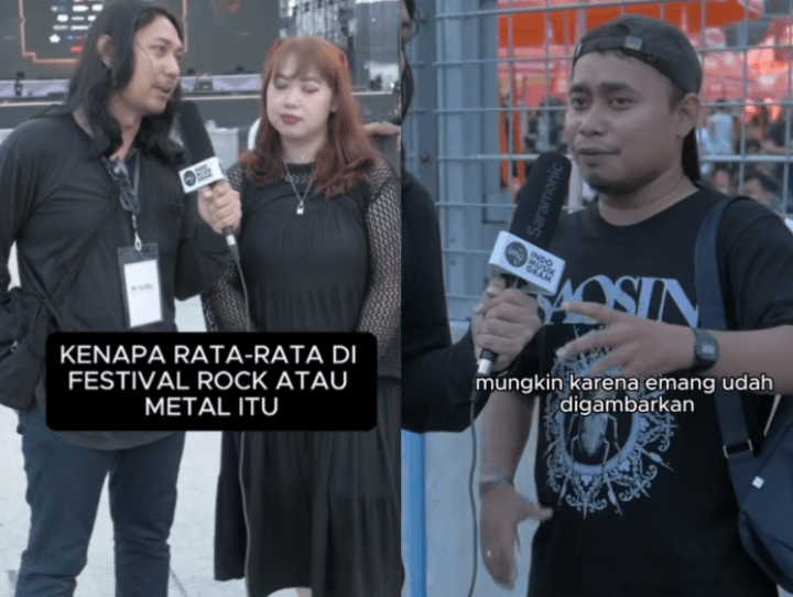 Viral di Medsos! Ini Alasan Kenapa Orang Datang Ke Konser Musik Metal Selalu Pakai Baju Warna Hitam