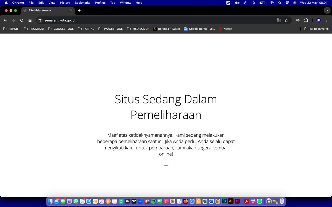 Berita Mbak Ita Nyalon Beredar di Web Resmi Pemkot Semarang, Diskominfo Lakukan Evaluasi dan Investigasi