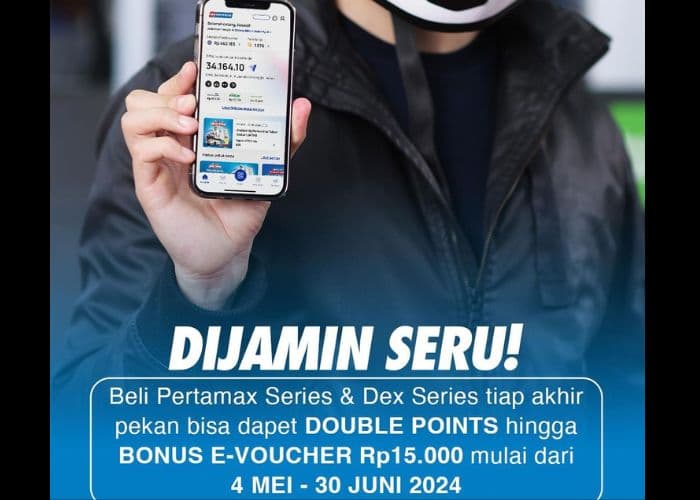 MyPertamina Hadirkan Promo! Dapatkan Double Points dan Bonus E-Voucher untuk Setiap Transaksi di Akhir Pekan Selama Bulan Mei dan Juni 2024
