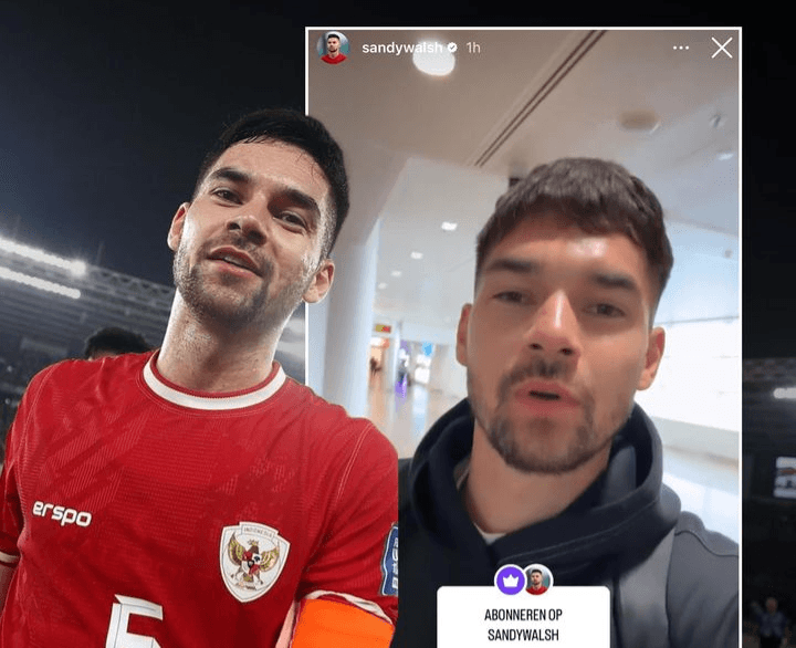 Lewat Akun Instagramnya, Sandy Walsh Kabarkan Segera OTW ke Jakarta, Segera Merapat Ke Timnas Indonesia