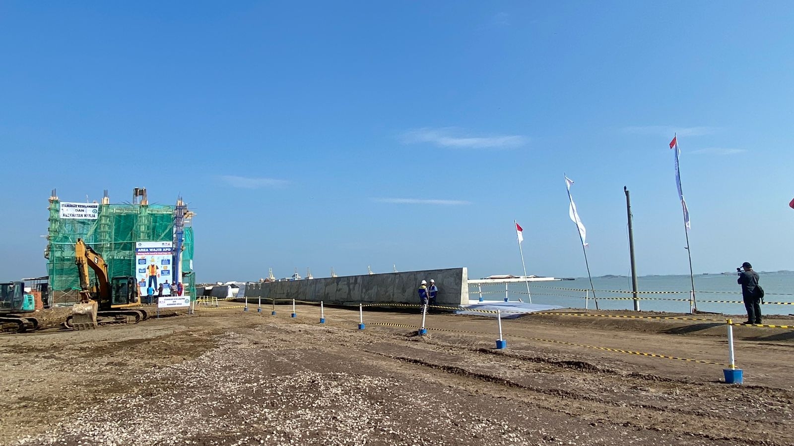 Pembangunan Tanggul Laut di Kampung Tambaklorok Efektif Tangani Dampak Banjir dan Rob di wilayah Pesisir