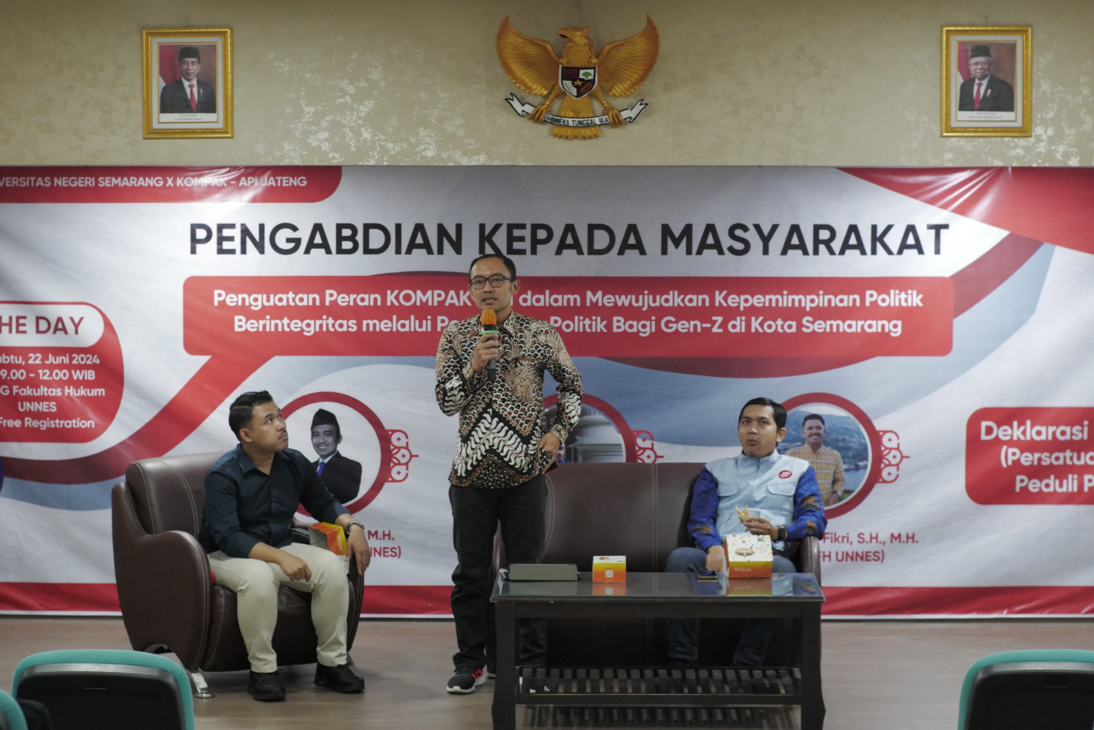 Pilkada Makin Ramai, UNNES dan KOMPAK-API Ajak Gen-Z Untuk Membentuk Karakter Kepemimpinan yang Berintegritas