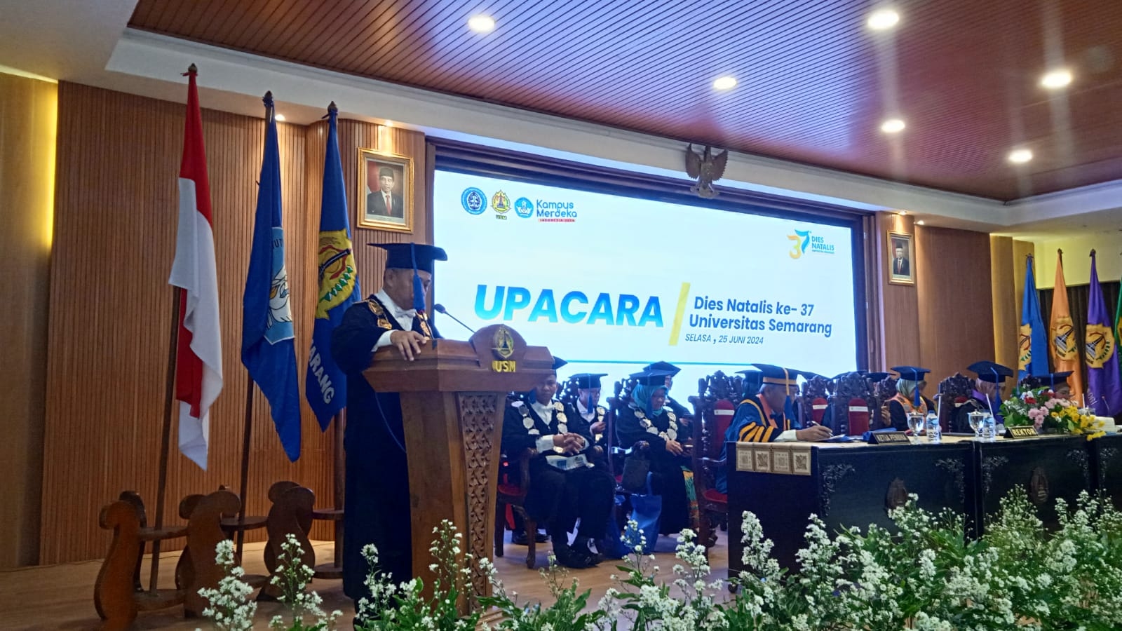 Dies Natalis Ke-37 USM, Rektor: USM Selalu Berpikir Terbuka dan Adaptif