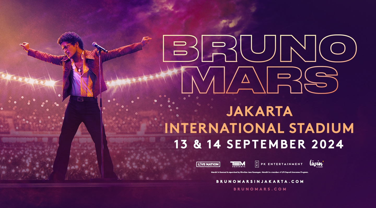 Bruno Mars Live in Jakarta 2024: Tiket Presale Resmi Dibuka Hari Ini 27 Juni 2024! Cek Cara Beli Tiketnya Sekarang